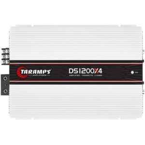 Taramps DS 1200x4 4 Channels 1200 Watts RMS Car Audio Amplifier 2 ohms